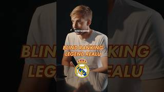 LEGENDY REALU MADRYT BLIND RANKING 👀 shorts [upl. by Arimat784]