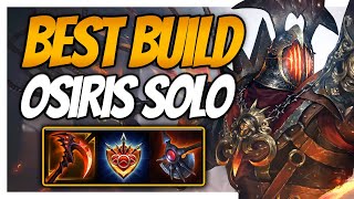 DEATHWALKER OSIRIS BUILD IS BUSTED  Smite Osiris solo Ranked [upl. by Nnairda]