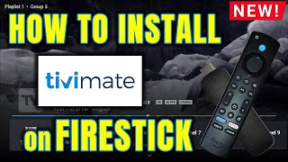 🎬🎦 TIVIMATE  LATEST VERSION 🎦🎬HOW TO INSTALL ON FIRESTICK  STEP by STEP [upl. by Nevi492]