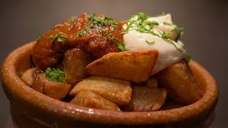 How To Make The BEST PATATAS BRAVAS  The Best Patatas Bravas you will EVER eat  Shorts [upl. by Lesh98]