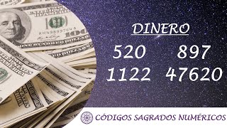 Código Sagrado para el dinero y la abundancia económica  Secuencia de Códigos Sagrados Numéricos [upl. by Aleb]