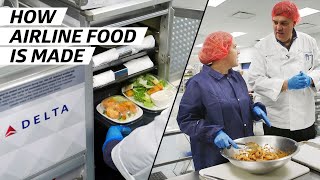 How Airplane Food Is Made to Be Served at 30000 Feet — How To Make It [upl. by Nadia]