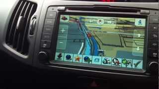 Kia Sportage 2012 Head Unit from Kianda [upl. by Yasnyl]