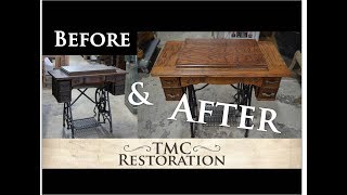 Restoring a Sewing Machine  TMC Restoration [upl. by Vookles]