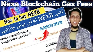 Nexa Blockchain Gas Fees  Nexa Blockchain New Update  Nexa blockchain [upl. by Wallach]