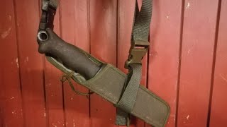 Terävä Skrama British PLCE bayonet frog Baldrick rig [upl. by Nomad908]