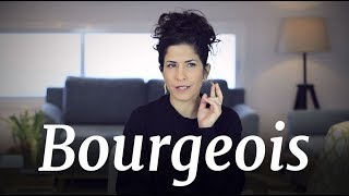 How to pronounce Bourgeois broken down and explained  American English [upl. by Aerdnod310]