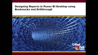 Designing Power BI Reports using Bookmarks and Drillthrough [upl. by Eeltrebor993]