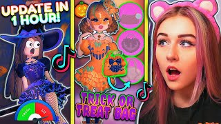 Reacting To HALLOWEEN Dress To Impress TIKTOKS To Get EXCITED For The UPDATE  ROBLOX [upl. by Kindig]