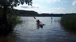 Ungeplante Kajaktour auf der Mecklenburgischen Seenplatte [upl. by Esidnac]