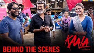 Kaala Karikaalan  Behind The Scenes featuring Sadkon Ke Deepak Song  Rajinikanth  Pa Ranjith [upl. by Etnecniv]