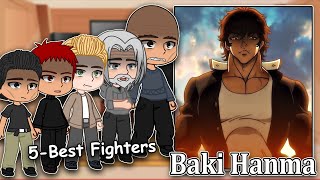 Baki Villians React to Baki Hanma Part 12 Gacha React  Full Video [upl. by Onin]