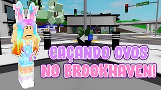 ➜🕵🏻‍♀️﹒★﹒Roblox  CAÇANDO OVOS NO BROOKHAVEN [upl. by Leasa]