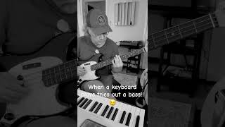 Trying out a fender JMJ Mustang Bass livemusic bass musicproduction homestudio composer [upl. by Mungam]