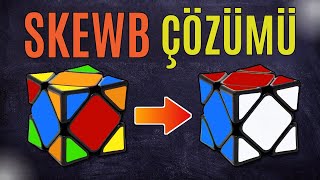 SKEWB ZEKA KÜPÜ NASIL ÇÖZÜLÜR  1 ALGORİTMADA ÇÖZ [upl. by Corine]