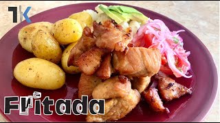 Fritada  Recetas Ecuatorianas  Trejos Kitchen [upl. by Nah]