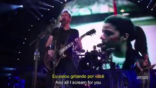 Nickelback  Savin Me LegendadoSubtitled Live [upl. by Osithe]