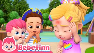 Ouch Bebefinn Got A Boo Boo  EP114  Boo Boo Song In The Park  Fun Nursery Rhymes for Kids [upl. by Freya]