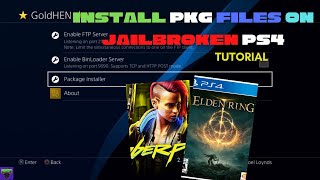 HOW TO INSTALL PKG FILES ON PS4 [upl. by Thoma791]