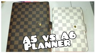 A5 vs A6 Planner  Which One Is Reasonable For You [upl. by Johanna770]