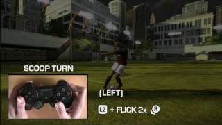 FIFA 09  PS3 Skill Moves [upl. by Lleret]