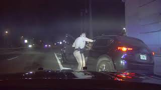 WATCH Dashcam of high speed expressway chase that ends with crash in Florida [upl. by Alberto]