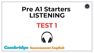 Audioscript Test 1  Pre A1 Starters Listening [upl. by Rawde]