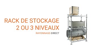 Rack de stockage  rayonnagedirect [upl. by Bertrand]