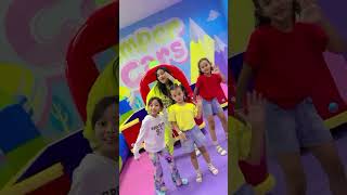 LEIKA DANCE BARENG DINAR QAIREEN amp KIRANA DI PLAYGROUND LAGU ROSE BRUNO APT leika viral shorts [upl. by Aridan]