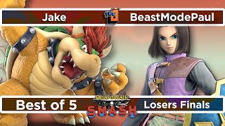 BWS 58 Losers Finals  Jake Bowser v BeastModePaul Hero  CFL SSBU [upl. by Oirasor889]