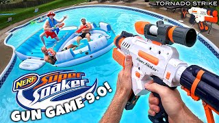 NERF GUN GAME  SUPER SOAKER 90 Nerf First Person Shooter [upl. by Adiel]