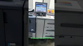 Refurbished Production Printer Konica Minolta Accurio Press C2070 Printing Test before Shipment [upl. by Aruon]