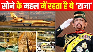 सोने का महल सोने की दिवार सोने का Private Jet इस सुल्तान की राजसी ठाट देख दंग रह जाएंगे आप [upl. by Tomasine]