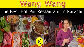 Wang Wang  Chinese Hot Pot Restaurant In Karachi  Extremely Spicy Food [upl. by Lim]