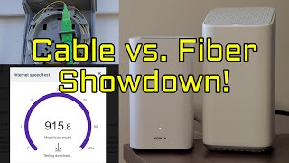 Cable vs Fiber Internet Showdown  Watch This Before You Make Your Choice [upl. by Nahrut418]