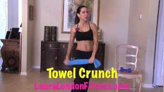 10 Minute Standing Up Abs with Laura London [upl. by Trevor]