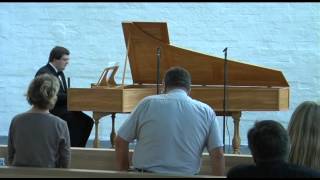 Vantaa Music Festival Ilpo Laspas  J S Bach Sonate aMoll BWV 965 Gigue [upl. by Akeret]