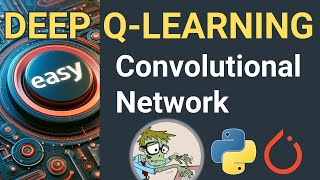 Get Started with Convolutional Neural Network CNN  DQN  Deep QLearning Example [upl. by Anrahc12]