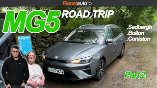 MG5 Electric Road Trip  Part 2 Coniston Bound EV [upl. by Mord525]