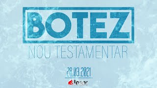 Botez nou testamentar  28032021 am  Logos Gleisdorf LIVE [upl. by Tonkin]