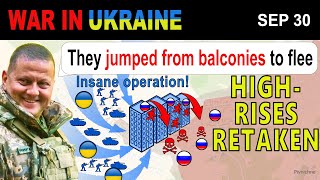 30 Sep FOOTAGE Defeated Russian Soldiers JUMP FROM TOP FLOORS TO ESCAPE  War in Ukraine Explained [upl. by Vivyan]