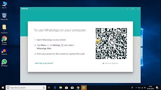 How To Install WhatsApp On Windows 10 [upl. by Tychon]