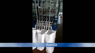 KEESTAR CordKNIT FW8 Container Bag Filler Cord Knitting Machine [upl. by Janeen]