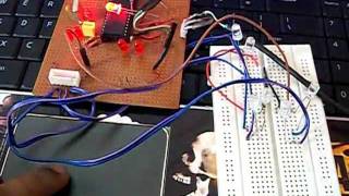 USB Demo Interface Development Board  PIC18F4550 [upl. by Berri]