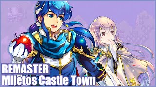 Fire Emblem Genealogy of the Holy War  Miletos Castle Town Remastered [upl. by Calondra]