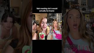 Summoning taylor sabrina olivia tate fans on the street momlifewithlaura taylorswift skit [upl. by Chloe]