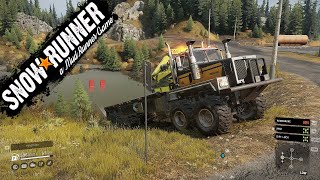 SnowRunnerWestern Star 6900 TwinSteer AWD Upgrade Location  Imandra Map [upl. by Lyrrehs278]