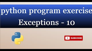 exception 10Write a Python program that opens a file and handles a FileNotFoundError exception [upl. by Racklin]