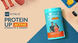 HK Vitals Protein Up Active An active partner for a better lifestyle [upl. by Aneele565]