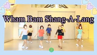 Wham Bam Shang A Lang  Line dance [upl. by Zink]